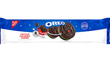 Oreo Festive Cookies come in five holiday designs