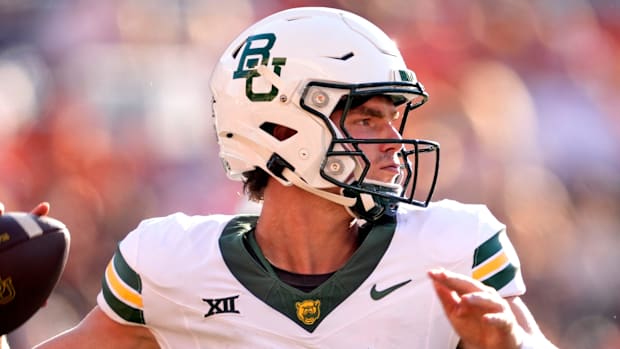 Baylor Bears head coach Dave Aranda wide receiver Josh Cameron Kobe Prentice tight end Michael Trigg Big 12 football