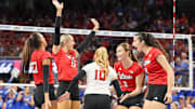 Nebraska had to sweat for a third five-set win over Creighton in four years, but remained unbeaten at 24-0 all-time vs their in-state rival Tuesday.