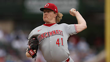 Cincinnati Reds pitcher Andrew Abbott