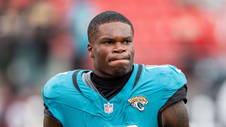 Jacksonville Jaguars wide receiver Travis Hunter