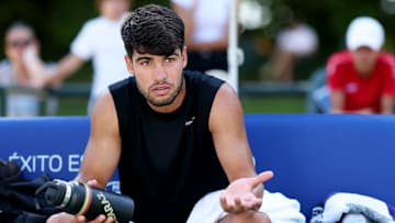 Carlos Alcaraz Training Session