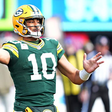 Green Bay Packers quarterback Jordan Love.