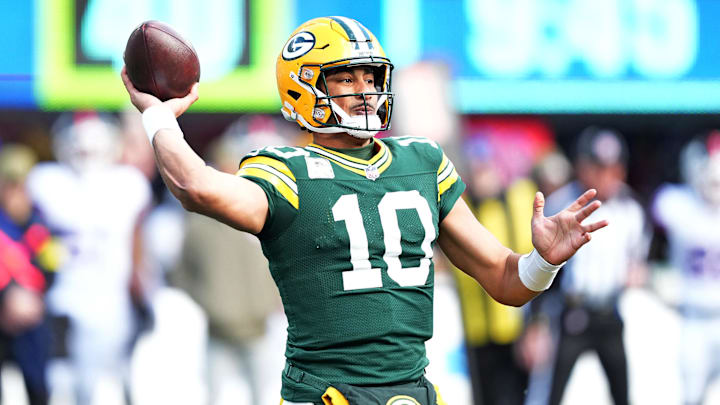 Green Bay Packers quarterback Jordan Love. Green Bay Packers quarterback Jordan Love.