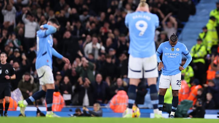 Manchester City FC v Tottenham Hotspur FC - Premier League Manchester City FC v Tottenham Hotspur FC - Premier League