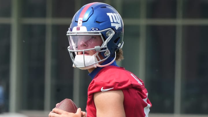 New York Giants quarterback Jaxson Dart