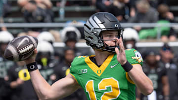 Brock Thomas, 5-11, 191 from Sheldon High School in Eugene, is officially Oregon's backup quarterback.