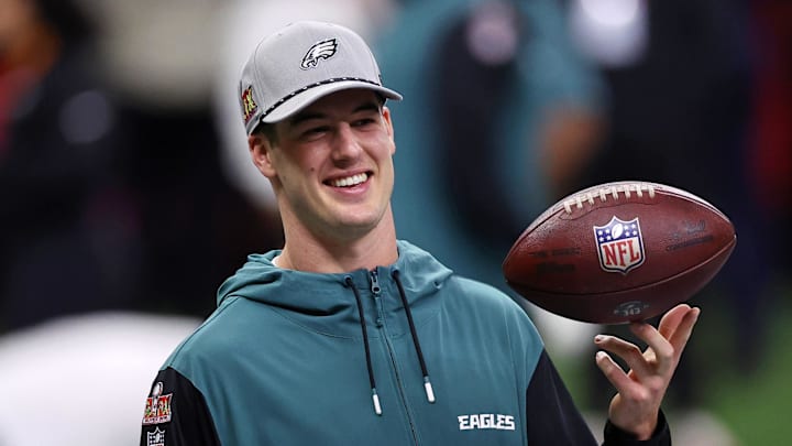 Philadelphia Eagles quarterback Tanner McKee 