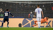 Courtois neutralizza un calcio di rigore calciato da Lionel Messi