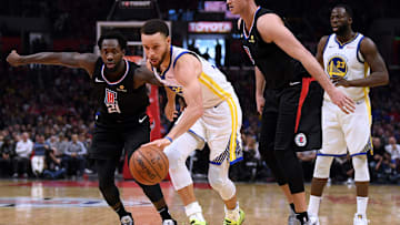 Patrick Beverley, Stephen Curry