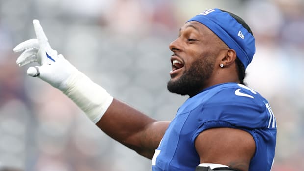 New York Giants OLB Kayvon Thibodeaux made an impact against the run vs the New York Jets.