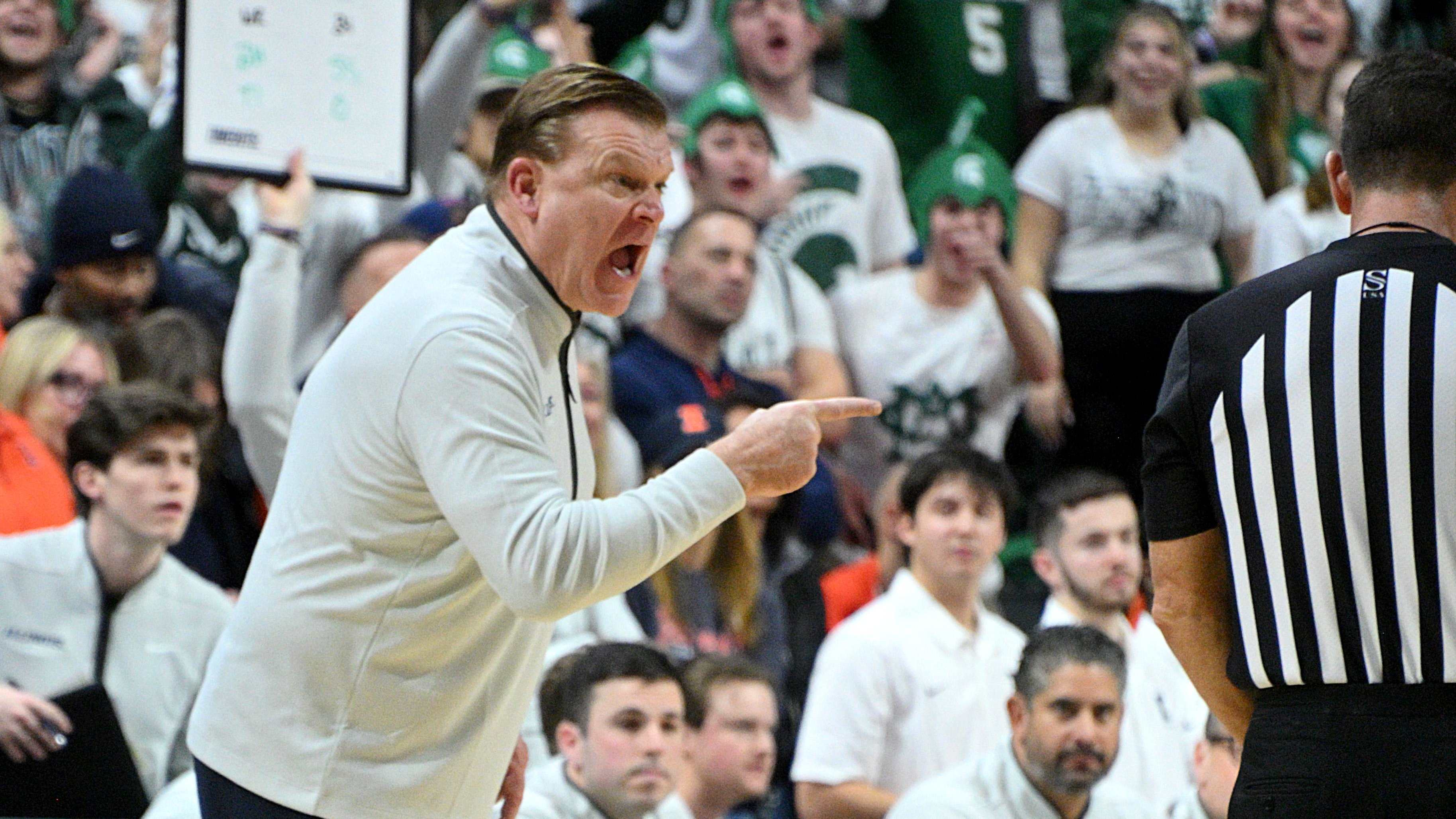 5 frustrating observations from the Illinois basketball loss to Michigan State