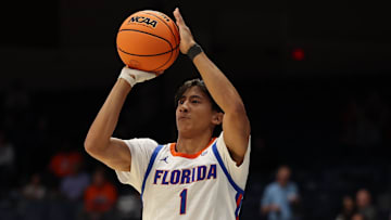 Florida Gators guard Xaivian Lee has struggled to shoot from deep.