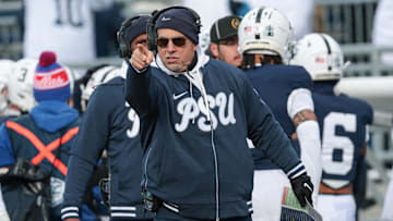 Penn State Nittany Lions head coach James Franklin