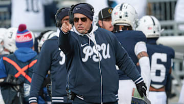 Penn State Nittany Lions head coach James Franklin