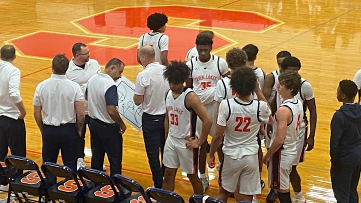 A deep roster has buoyed Katy Seven Lakes' boys basketball team to a 23-5 record as it pursues a fourth straight district championship.