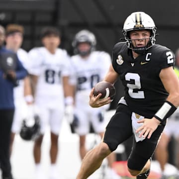 Commodores quarterback Diego Pavia will try to lead Vanderbilt to another big win over Alabama.