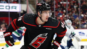 Colorado Avalanche newcomer Martin Necas won't likely be in the lineup on Saturday afternoon due to travel complications.