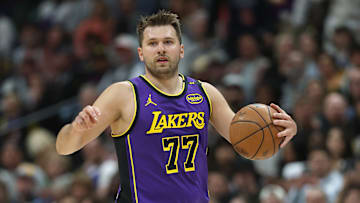 Luka Doncic didn't have his best shooting night, but he stuffed the stat sheet against his former team