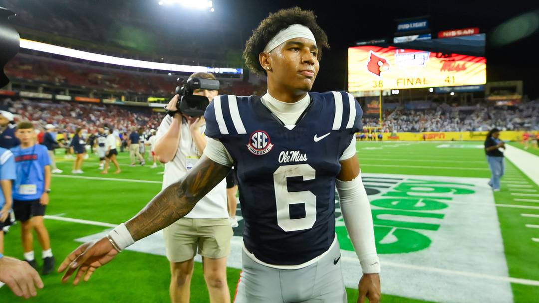 Ole Miss Rebels quarterback Trinidad Chambliss faces his former coach, Lane Kiffin, and the LSU Tigers in Week 3. Ole Miss Rebels quarterback Trinidad Chambliss faces his former coach, Lane Kiffin, and the LSU Tigers in Week 3.