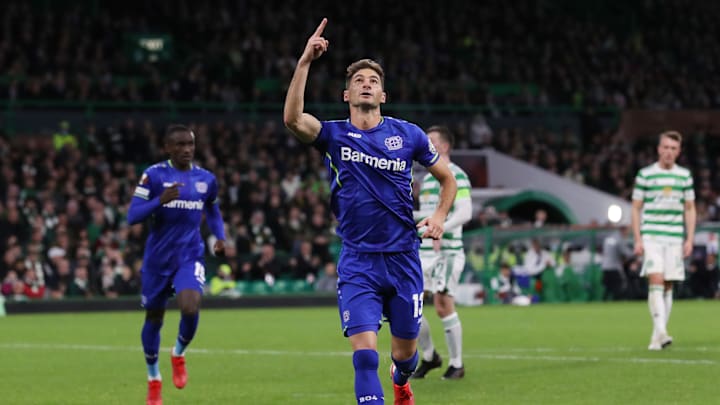 Im Hinspiel siegte Bayer im Celtic-Park Im Hinspiel siegte Bayer im Celtic-Park