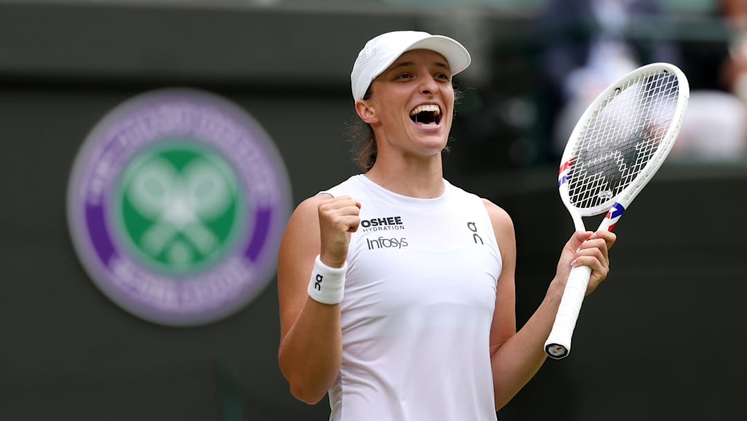 Iga Swiatek at Wimbledon 2025