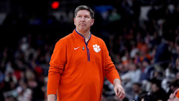 Clemson Tigers head coach Brad Brownell 