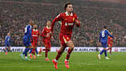 Curtis Jones fired in the decisive goal for Liverpool