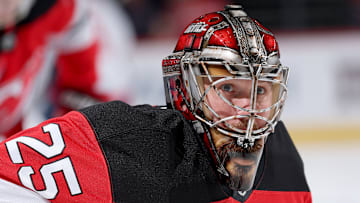 Jacob Markstrom, Washington Capitals v New Jersey Devils