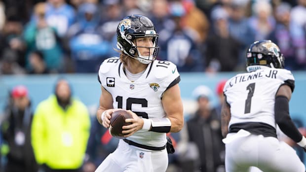 Jacksonville Jaguars quarterback Trevor Lawrence