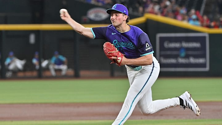 Arizona Diamondbacks pitcher Brandon Pfaadt has a 2.73 ERA in July.