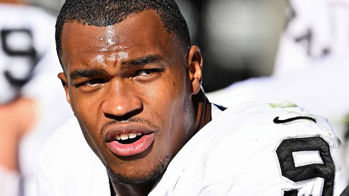 Former Las Vegas Raiders defensive end Tyree Wilson.