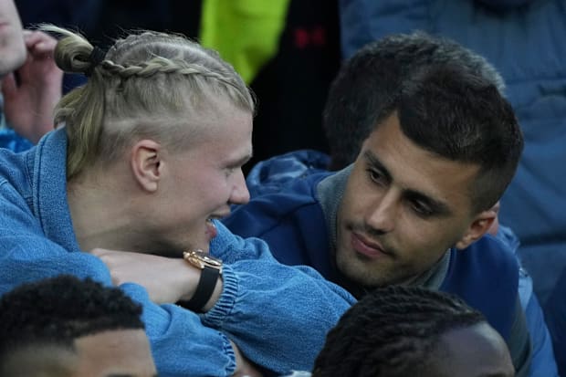 Erling Haaland, Rodri