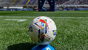 One the balls of the match with the Serie A setup on the...