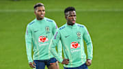 Rodrygo y Vinícius Jr. serán titulares con Brasil, en el juego frente a Paraguay 