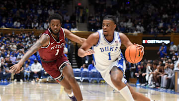 Duke Blue Devils guard Trevor Keels.
