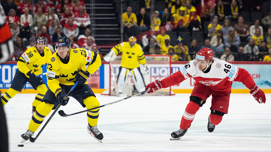 Sweden v Denmark - 2025 IIHF Ice Hockey World Championship