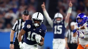 Penn State Nittany Lions running back Nicholas Singleton (10)