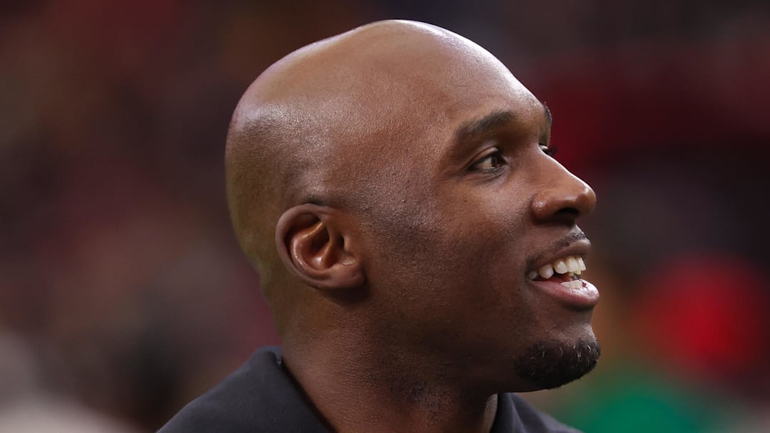 Houston Texans head coach DeMeco Ryans walk off the field at half time against the Arizona Cardinals.