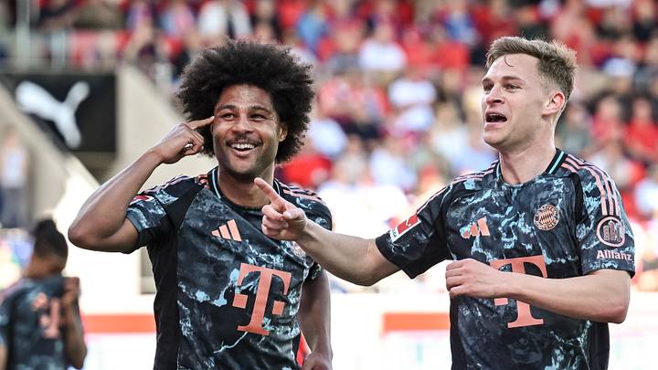 Serge Gnabry mit Joshua Kimmich