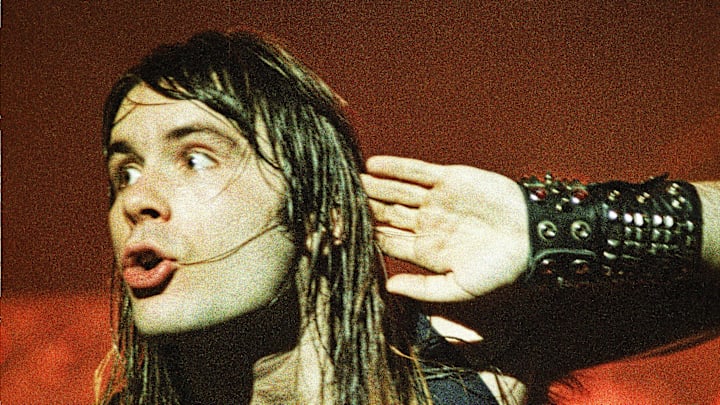 Iron Maiden perform at Hammersmith Odeon In London