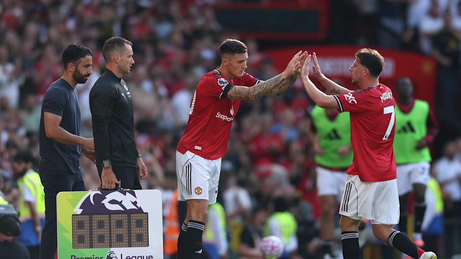 Ruben Amorim, Benjamin Šeško, Mason Mount