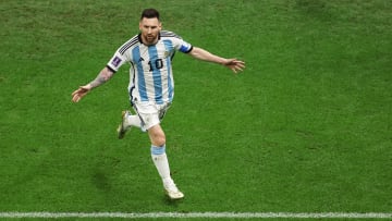 Lionel Messi a ouvert le score.