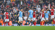 Leandro Trossard received two quick yellow cards against Man City