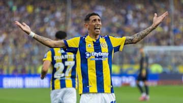 Angel Di Maria, buteur avec Rosario contre Boca Juniors