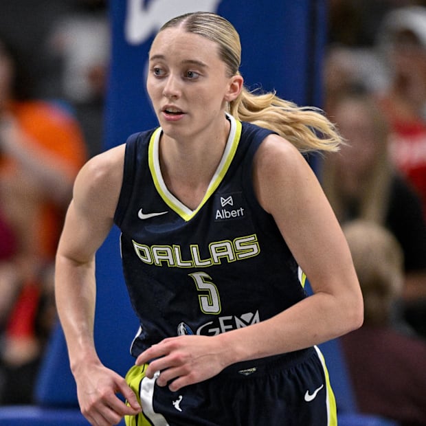 Dallas Wings guard Paige Bueckers 