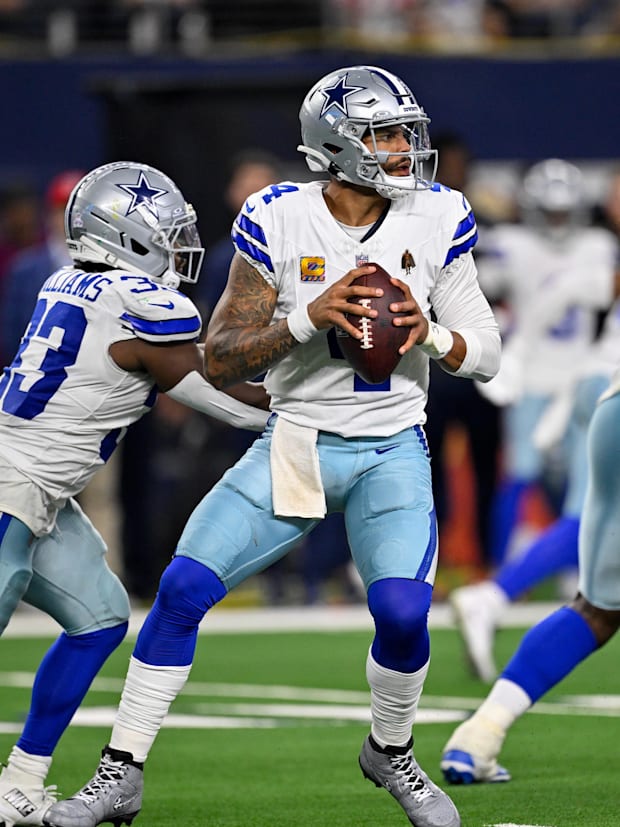 Dallas Cowboys quarterback Dak Prescott Dallas Cowboys quarterback Dak Prescott