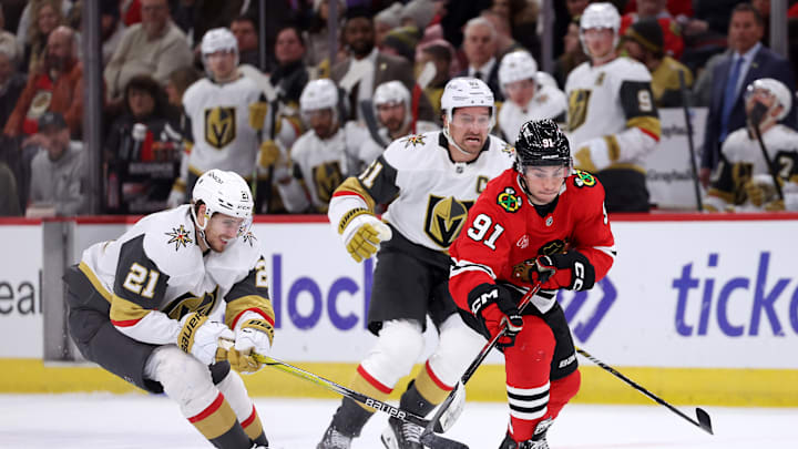 Vegas Golden Knights v Chicago Blackhawks