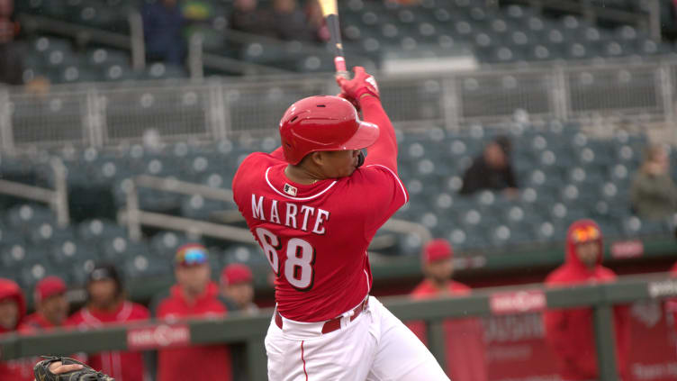 Cincinnati Reds infielder Noelvi Marte