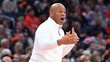 Dec 13, 2025; Syracuse, New York, USA; Syracuse won its previous three games against Hofstra, last facing the Pride in 2006. Mandatory Credit: Mark Konezny-Imagn Images